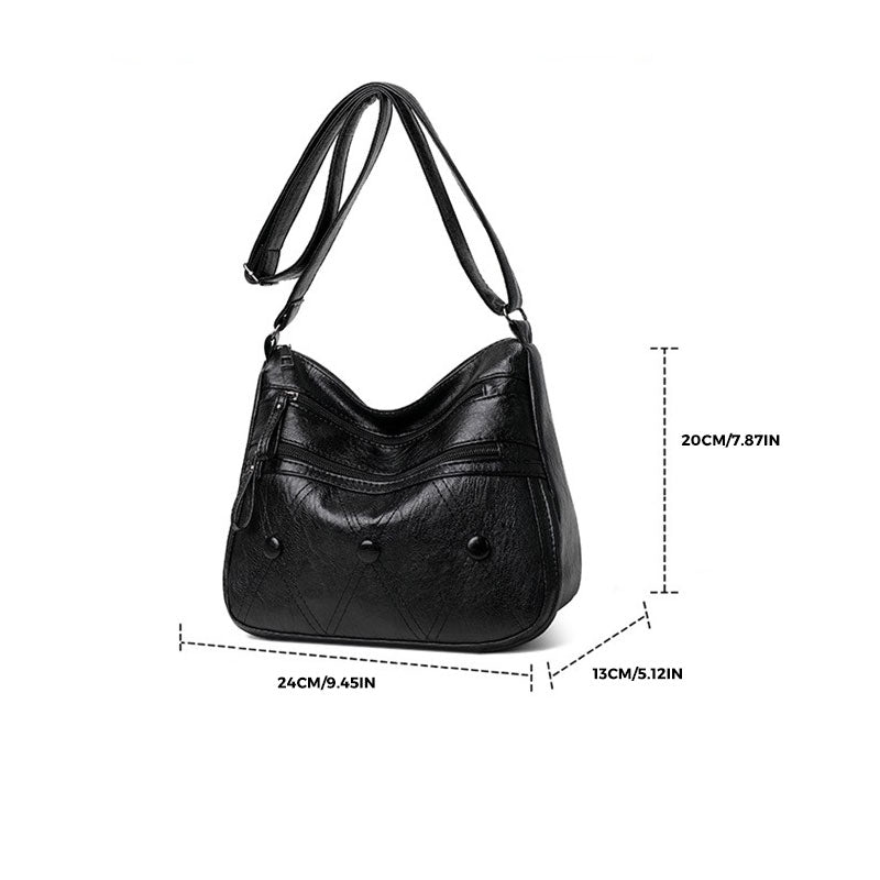 Women's Soft Leather Shoulder Bag
