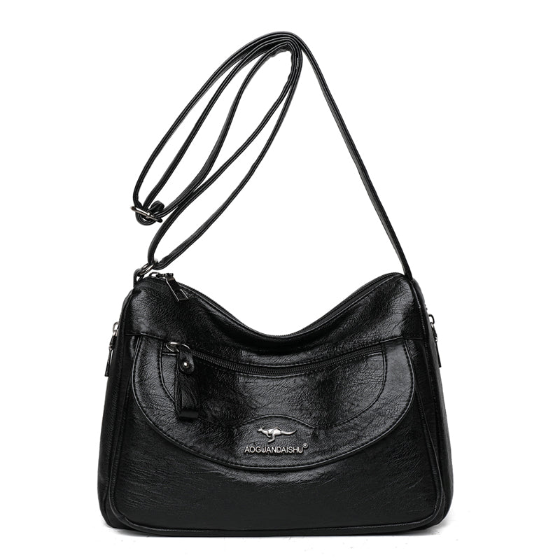 Soft Leather Shoulder Bag