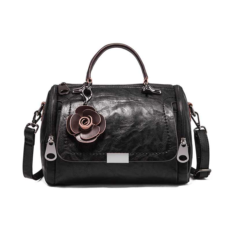 Women Flowers Pendant Crossbody Bag