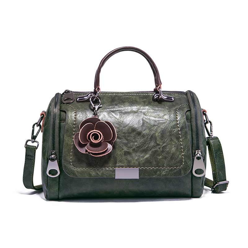 Women Flowers Pendant Crossbody Bag