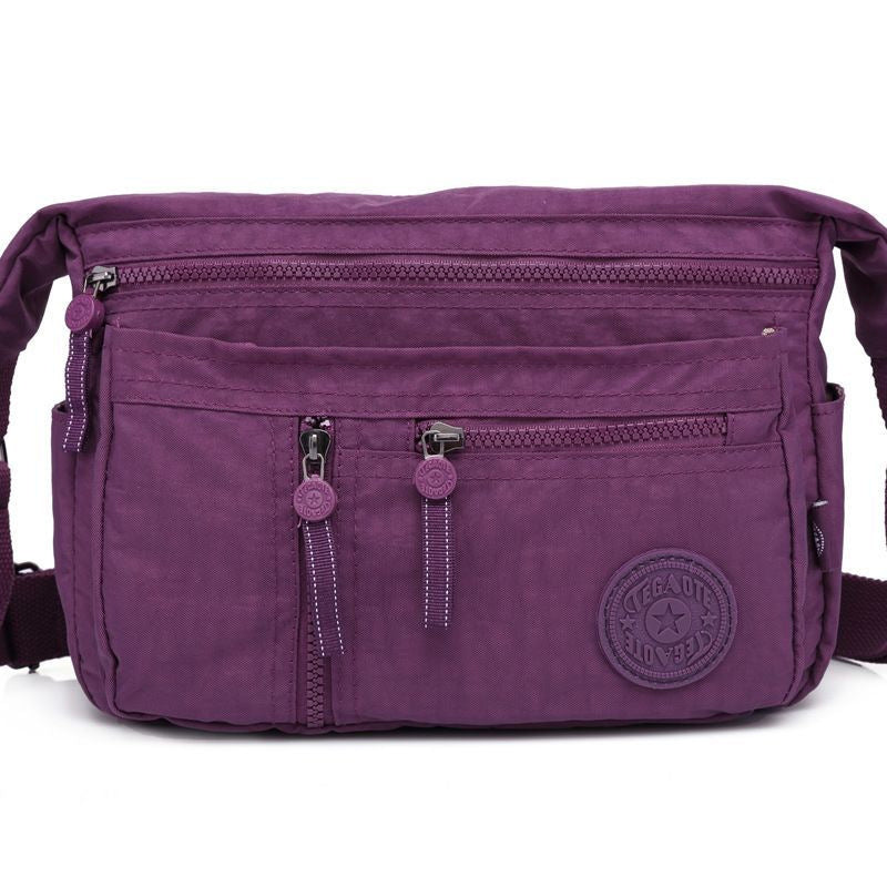 Women Waterproof Nylon Travel Crossbody Bag