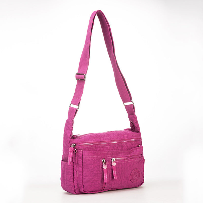 Women Waterproof Nylon Travel Crossbody Bag