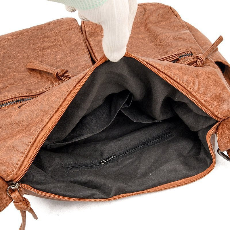 Women's Soft Leather Shoulder Bag