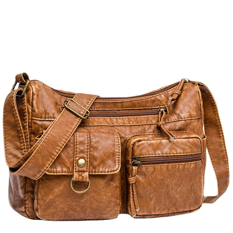 Women's Soft Leather Shoulder Bag