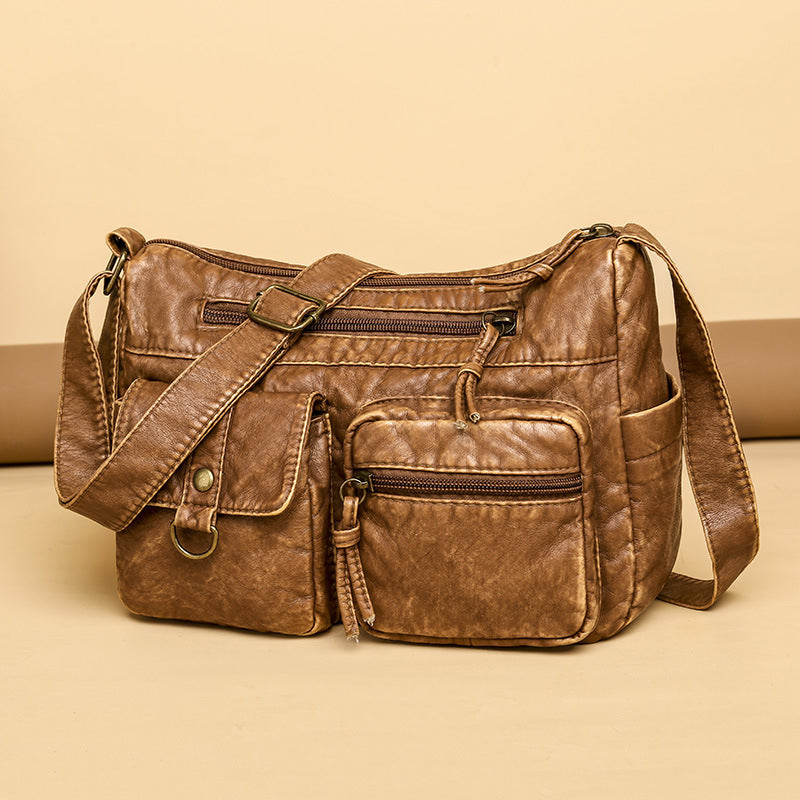 Women's Soft Leather Shoulder Bag