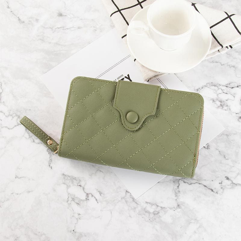 Korean Diamond Lattice Coin Purse