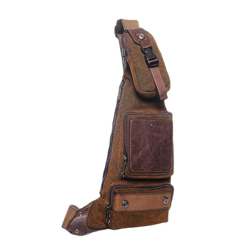Crescent-shaped Cross-body Chest Bag