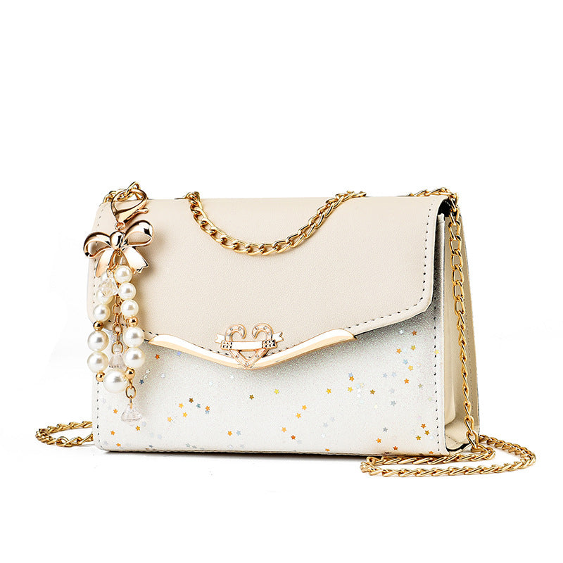 Crossbody Sequined Shoulder Bag