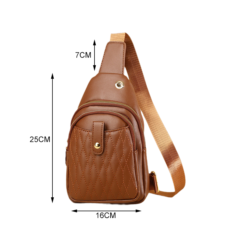 Women's fashion all match casual chest bag