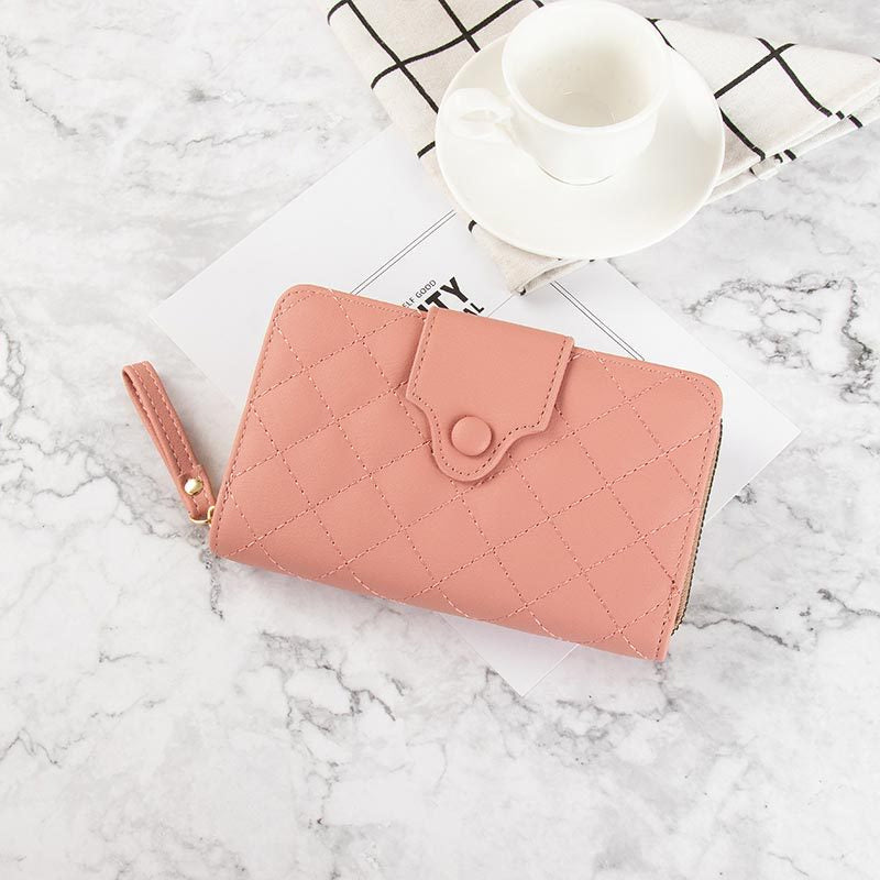 Korean Diamond Lattice Coin Purse