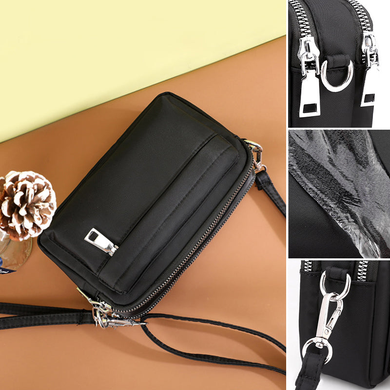 Women's fashionable shoulder bag made of nylon