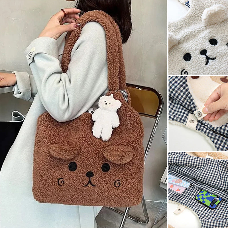 Fluffy Pup Tote Bag
