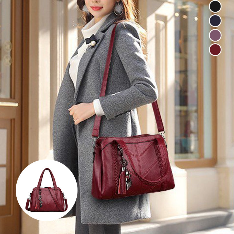 Tassel handbag shoulder bag