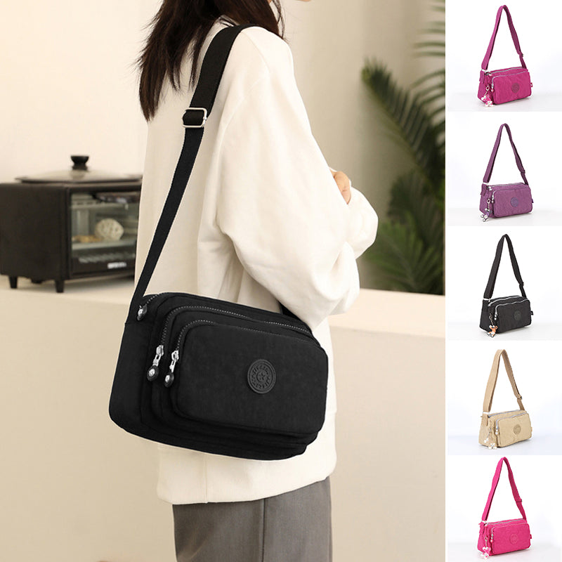 Lightweight Nylon Shoulder Bag