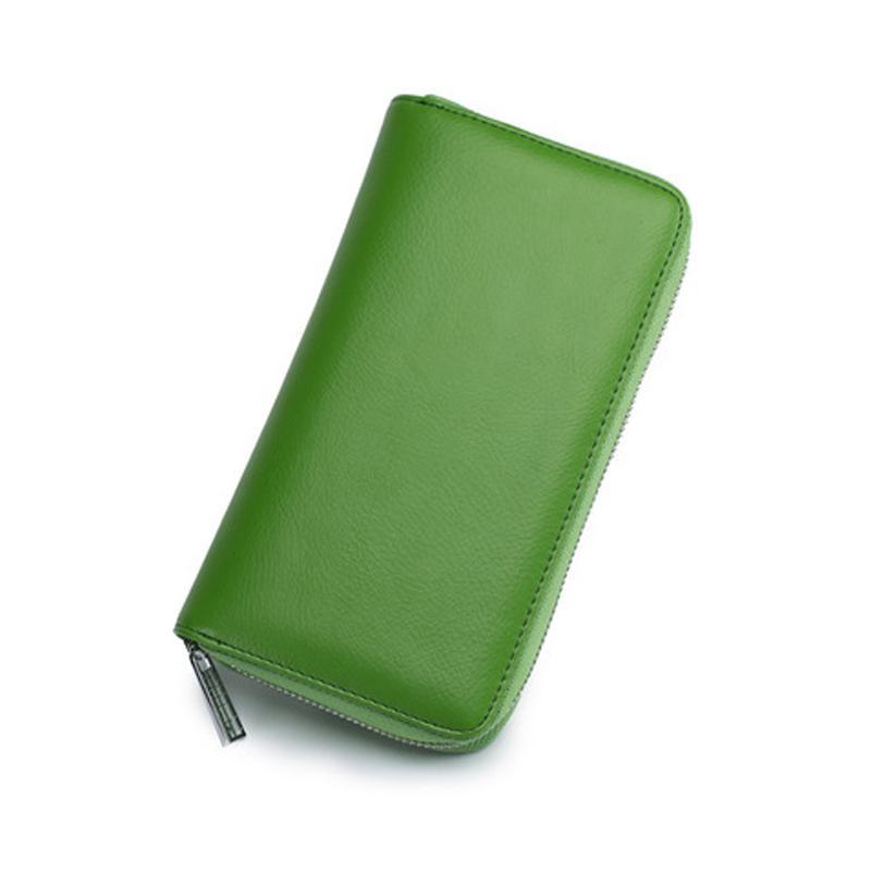 RFID Antimagnetic Long Wallet, 36 Card Slots 6.5 inch Phone Bag Card Holder
