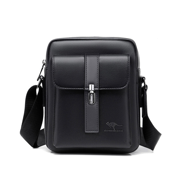 Messenger Bag for Men Soft PU Leather