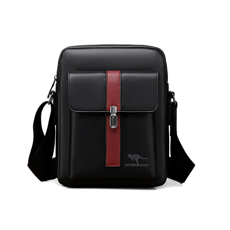 Messenger Bag for Men Soft PU Leather