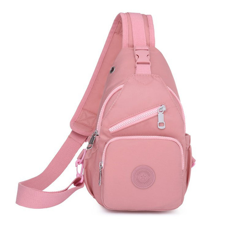 Multi-Pocket Waterproof Canvas Daily Shopping Backpack