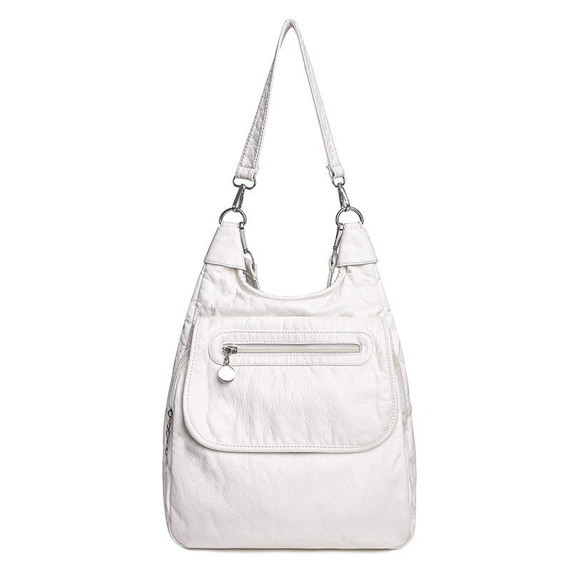 Vintage PU Backpack