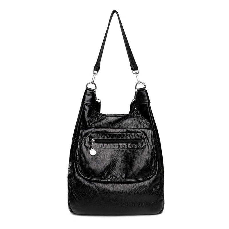 Vintage PU Backpack