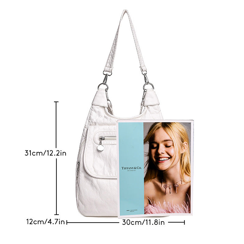 Vintage PU Backpack