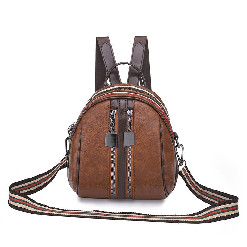 Wax Leather Shell Backpack